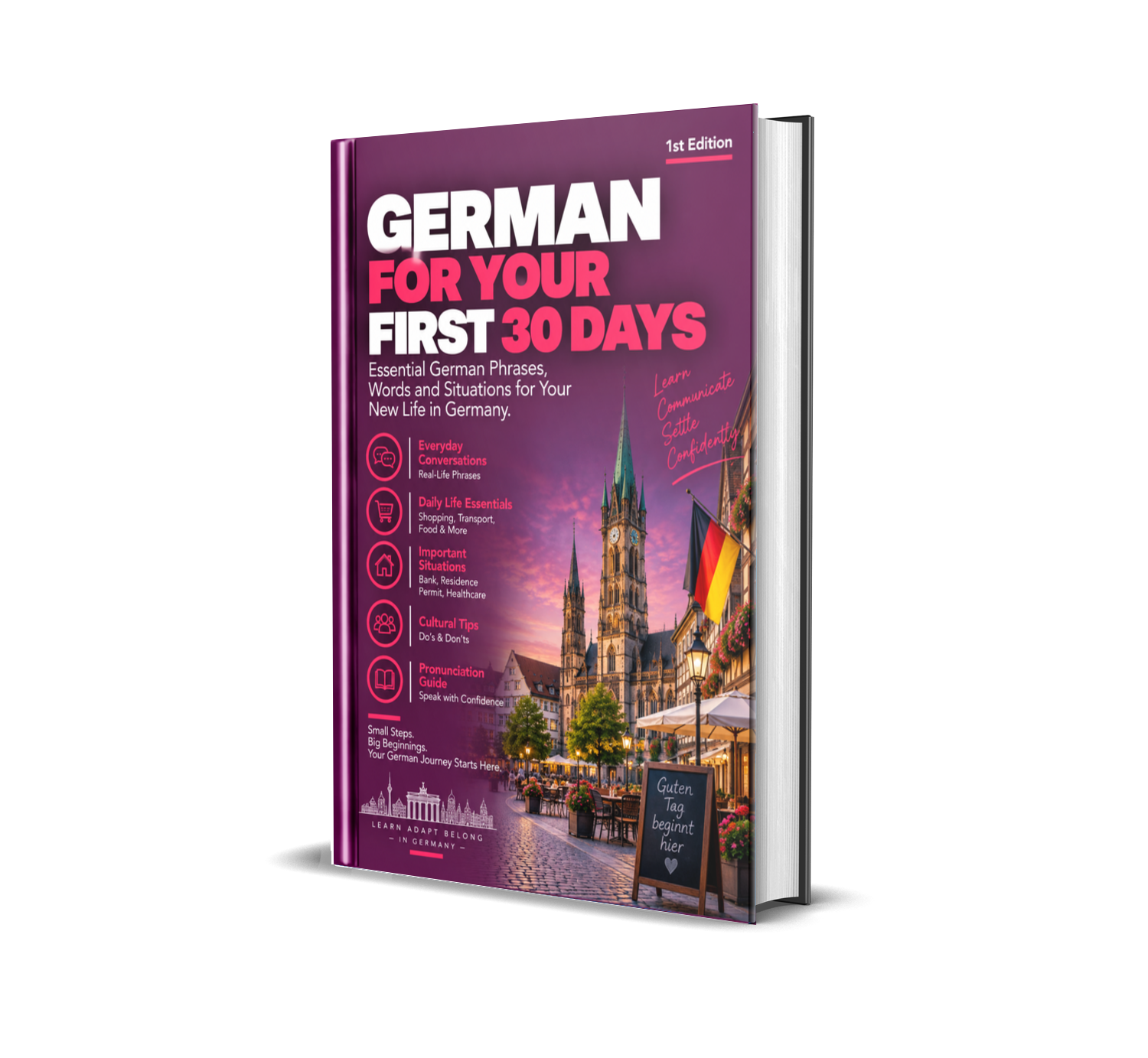 GERMAN FOR YOUR FIRST 30 DAYS