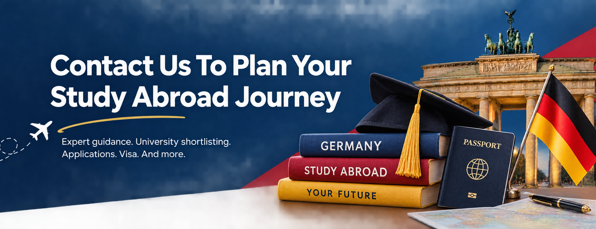 Contact us to plan your study abroad journey — expert guidance, university shortlisting, applications, visa and more.